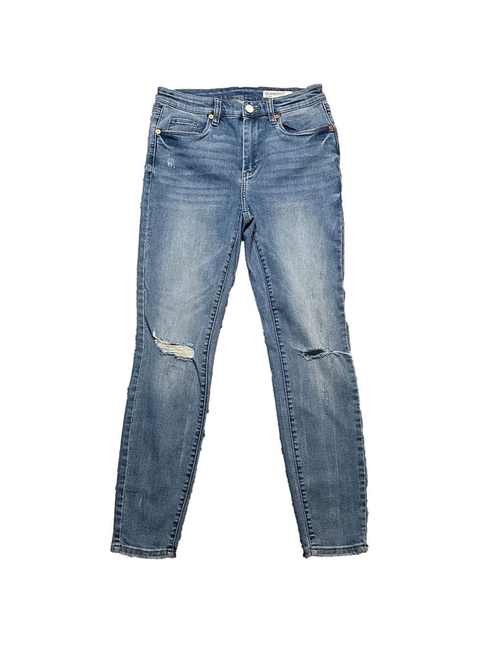 BLANK NYC The Bond sz 27 Women's Blue Distressed Jeans Woman’s